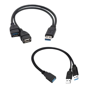 Адаптер USB3.0, Удлинитель USB-конвертера USB3.0 в 2, Зарядка, Передача данных U4LD
