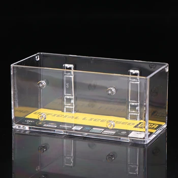 1 шт. Акриловая прозрачная витрина, подходящая для мини-размера 1:64, Пылезащитная прозрачная коробка, шкаф для хранения 1/64 фигурки, Коробка для показа