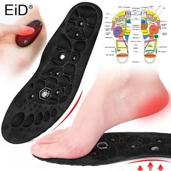 EiD Высококачественные Магнитотерапевтические Массажные Стельки Для Похудения Ног Точечный Массаж для Похудения Уход За Ногами Обувь Коврик Стельки Подошвы