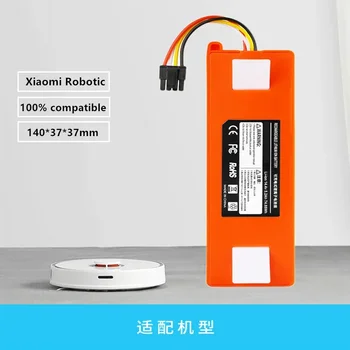 Сменный аккумулятор для робота-пылесоса Xiaomi Roborock S50 S51 S55, Запасные части для аксессуаров, литий-ионный аккумулятор 5200 мАч