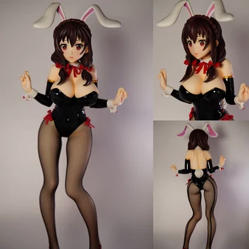 37 см Освобождающий B-стиль Kurenai Densetsu Yunyun Bunny Ver 1/4 ПВХ Фигурка Игрушка Коллекция Взрослых Модель Куклы подарки