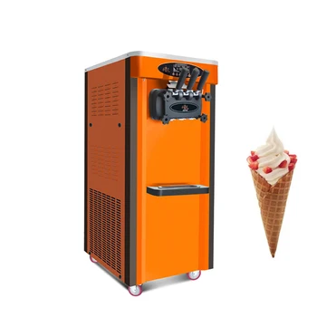 Коммерческая автоматическая машина для производства мороженого, профессиональная электрическая небольшая машина для производства замороженного йогурта