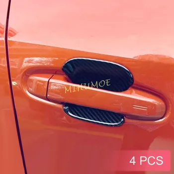 Протектор чаши дверной ручки из углеродного волокна для Subaru Crosstrek MK3 2024 года выпуска