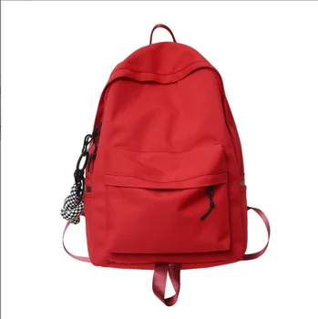 2023 Повседневный новый нейлоновый однотонный рюкзак для девочек, школьные сумки для женщин, школьная сумка для студентов