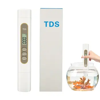 Тестер качества воды TDS-метр, цифровой тестер воды, точный и надежный измеритель промилле для гидропоники, Аквариум, качество питьевой воды