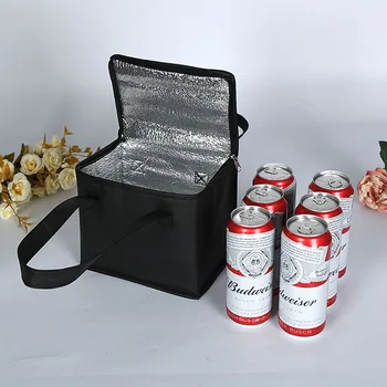 Портативная сумка-холодильник для ланча, складной изоляционный пакет со льдом для пикника, Термосумка для еды, переноска для напитков, изолированные сумки, еда для кемпинга, пикника