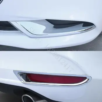 Для Mazda3 Axela седан BP 2019 2020 Автомобильные Передние Задние Противотуманные Фары Рамка Лампы Крышка Ободок Отделка Стайлинг Внешние аксессуары