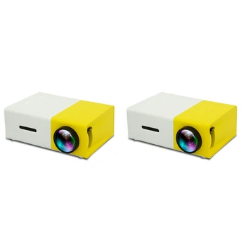 YG300 Pro светодиодный мини-проектор 1080P Full HD USB AV TF Портативный домашний медиаплеер US Plug