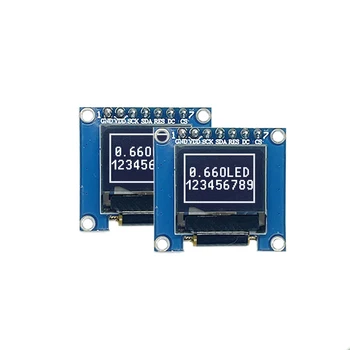 0,66-дюймовый OLED-модуль Дисплей 64 * 48 ЖК-модуль 7-контактный интерфейс SPI SSD1306 Привод OLED